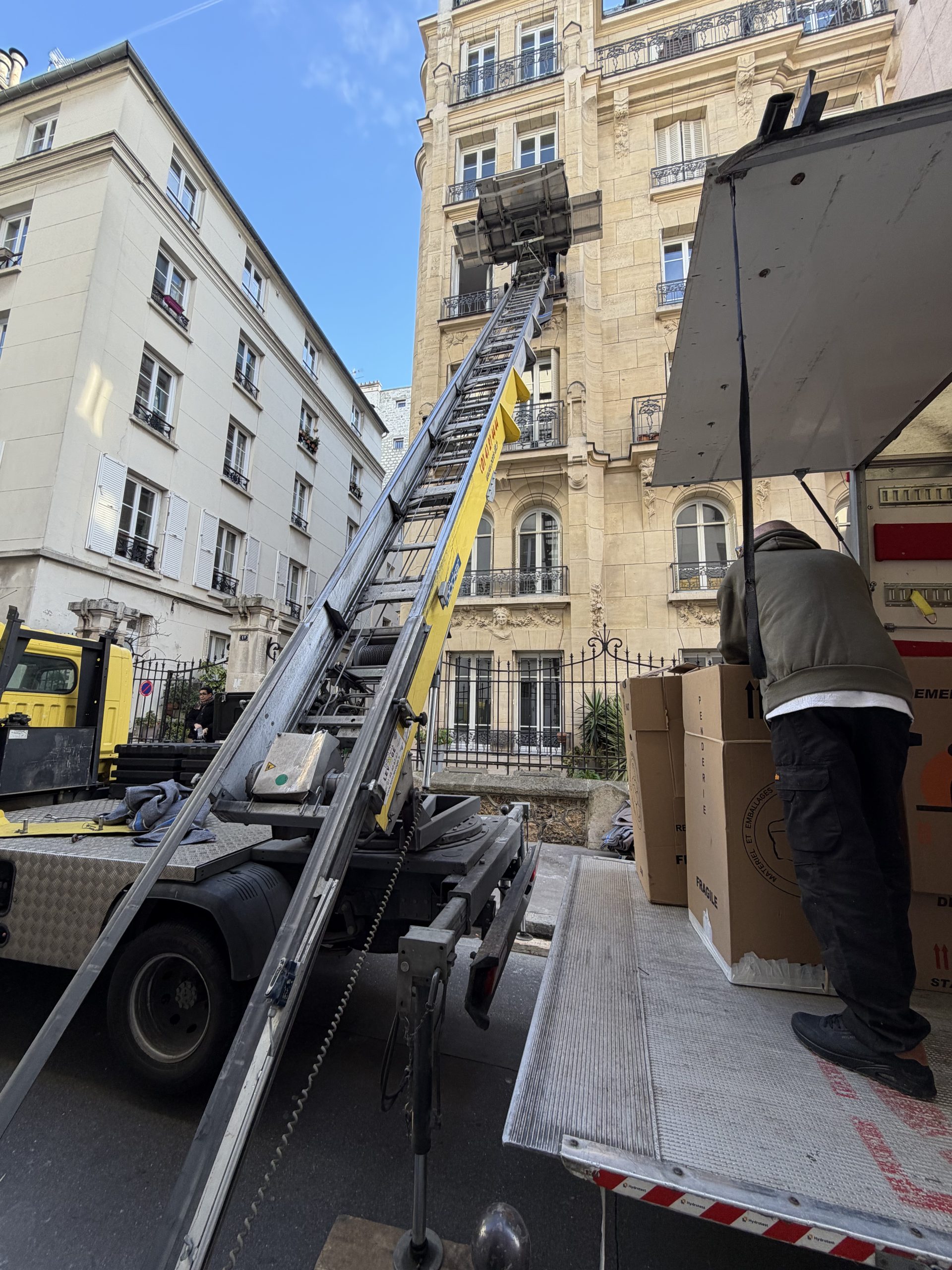 Déménagement et transport depuis Paris vers toute la France