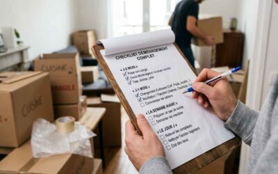 Checklist déménagement 2026 : la liste complète d’un déménageur certifié NF